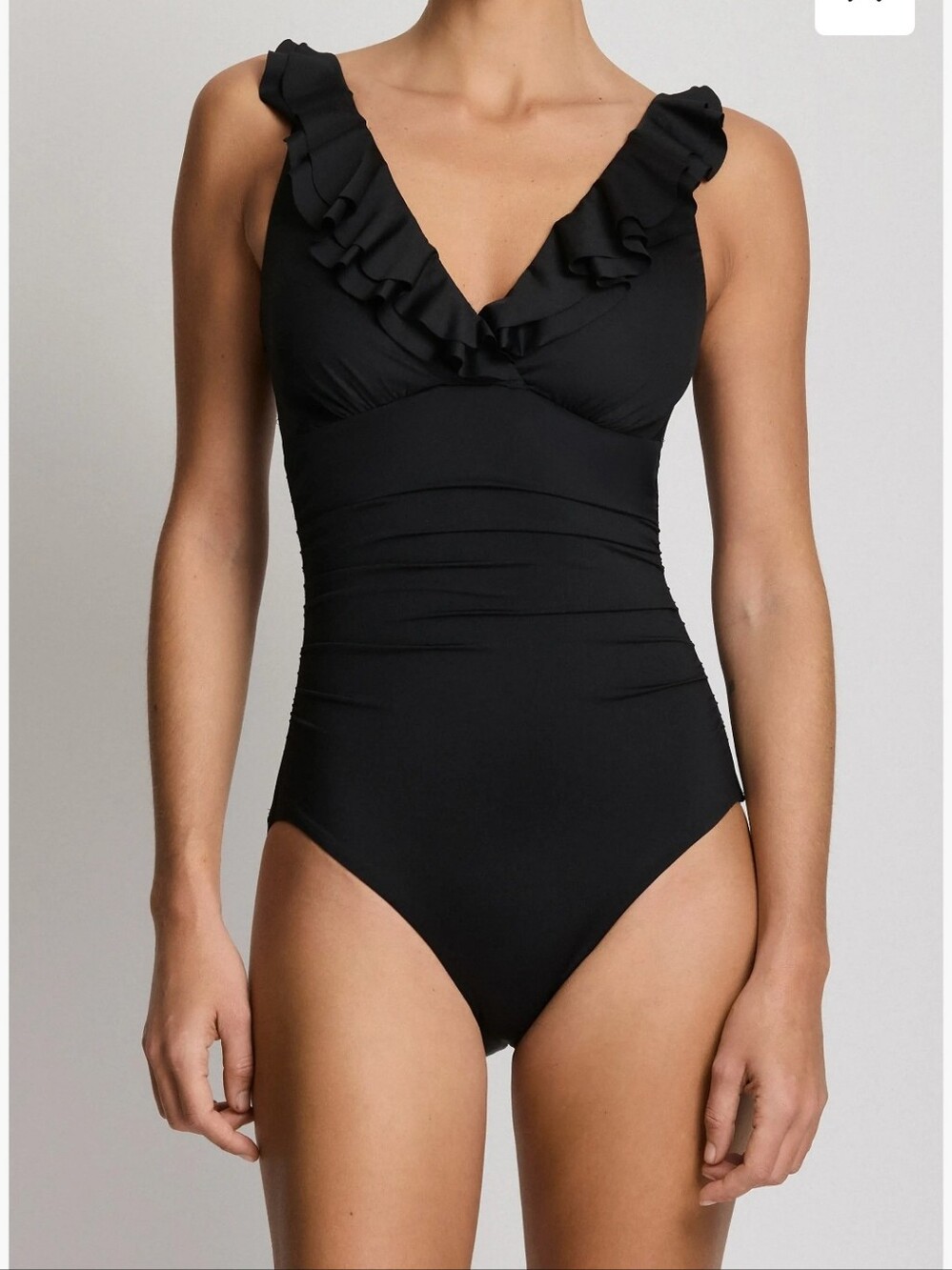 Lauren Ralph Lauren Ruffle Underwire One-Piece Swimsuit Size 6 NWOT
